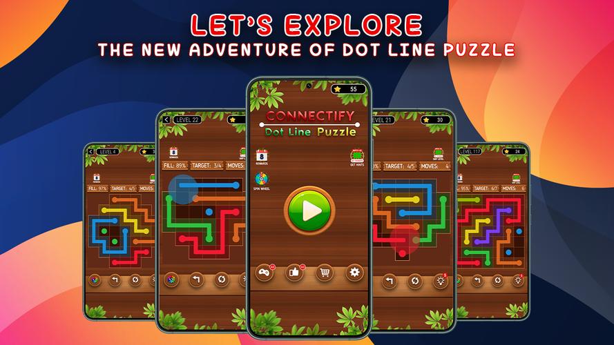 Dot Connect - Two Dots Puzzles スクリーンショット 0