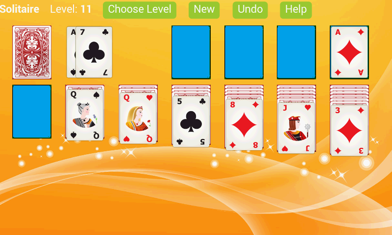 Klondike Solitaire X ภาพหน้าจอ 1