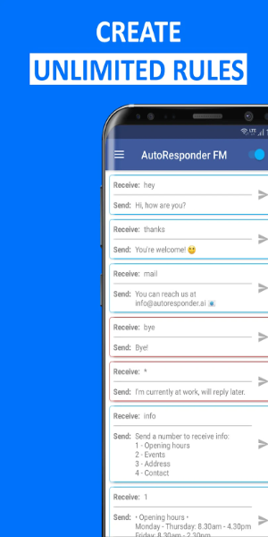 AutoResponder for Messenger Tangkapan skrin 0