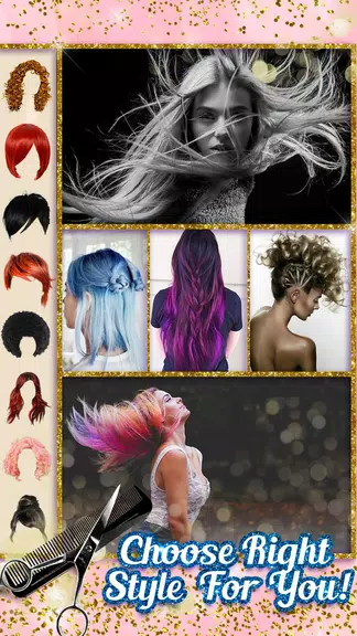 Hairstyle Changer Pro Schermafbeelding 3