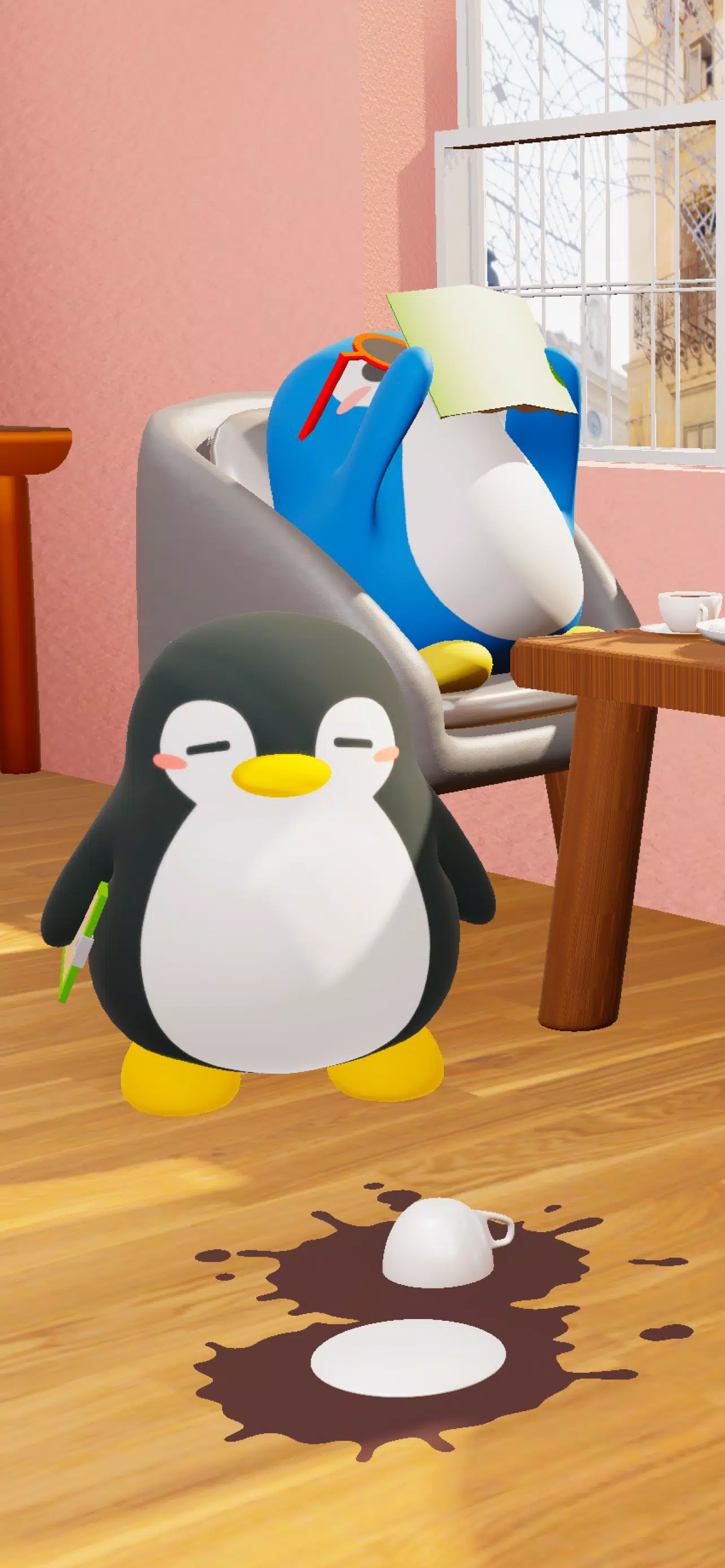 脱出ゲーム　ペンギンくんとシロクマのかわいいケーキ屋さん Captura de pantalla 0