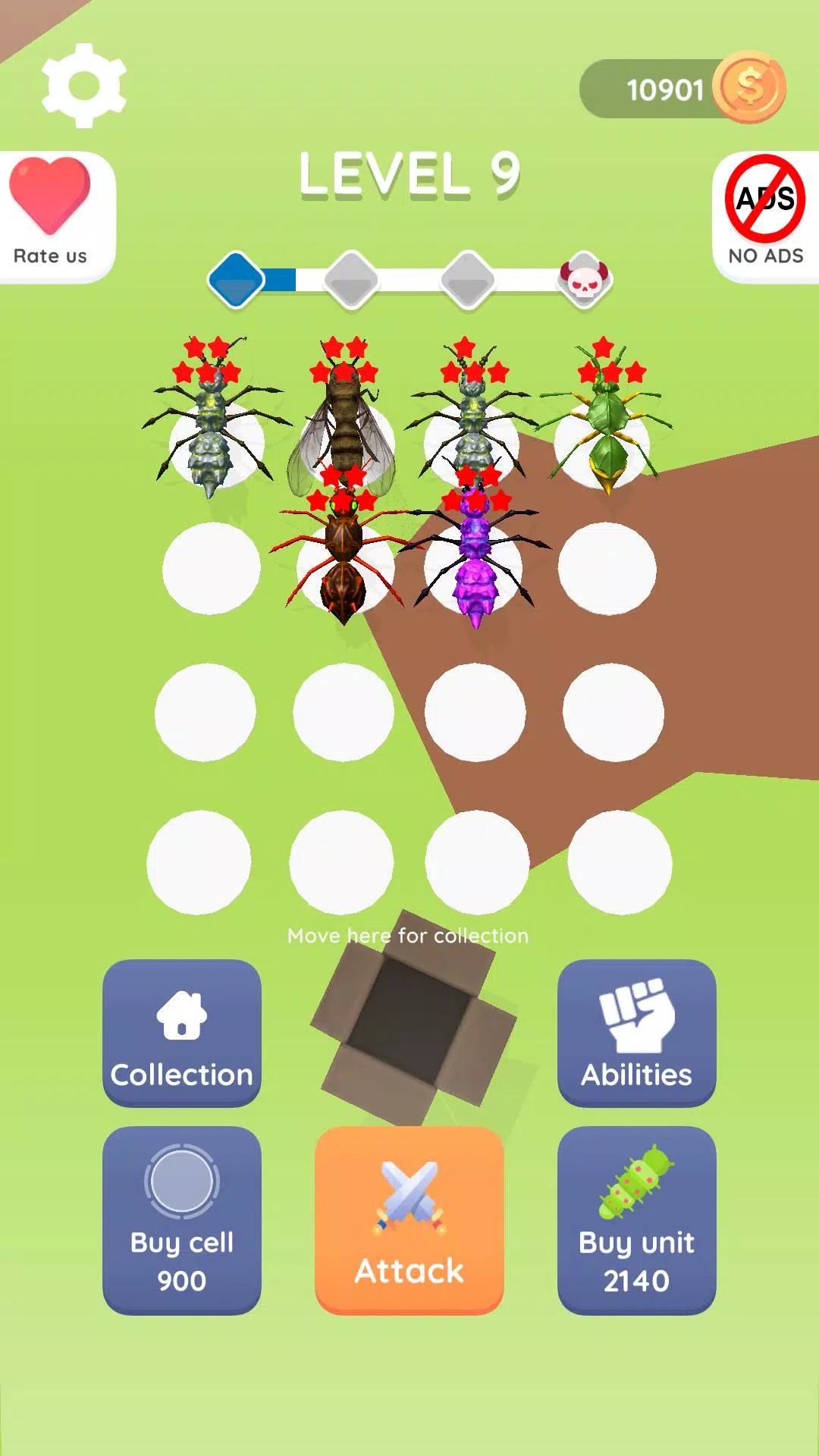 Bug Survivor: Ants Clash Ảnh chụp màn hình 1
