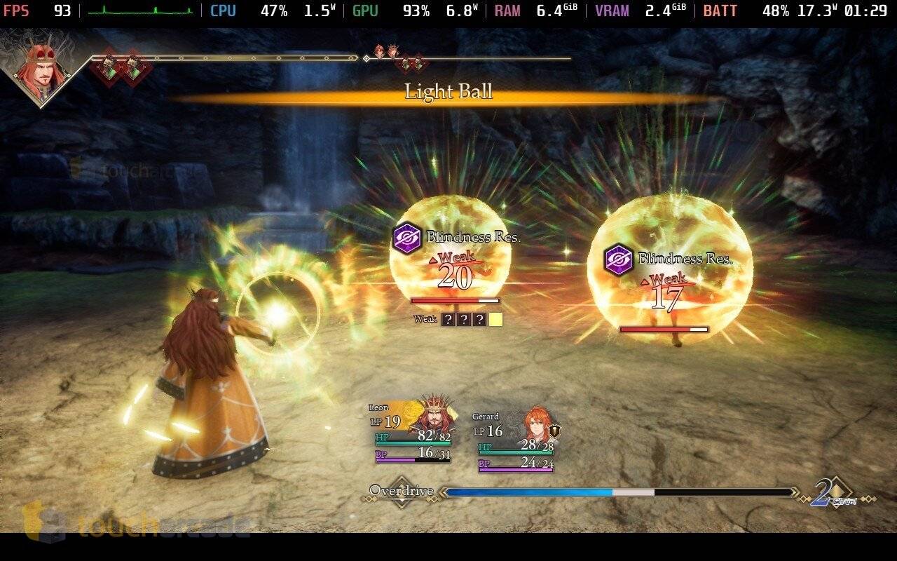 Image:  A final in-game screenshot of Romancing SaGa 2: Revenge of the Seven