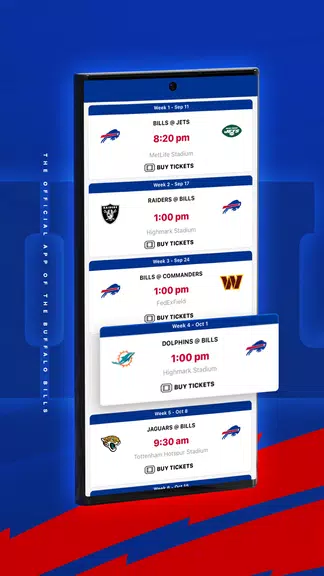 Buffalo Bills Mobile应用截图第2张