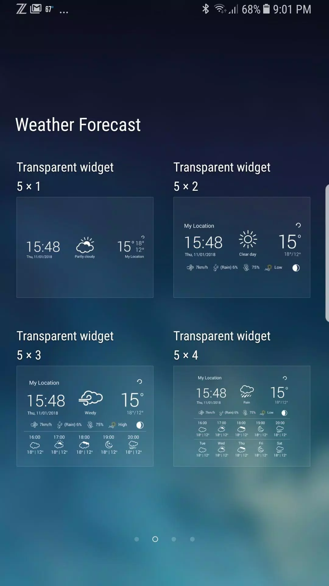 Weather Forecast ภาพหน้าจอ 2