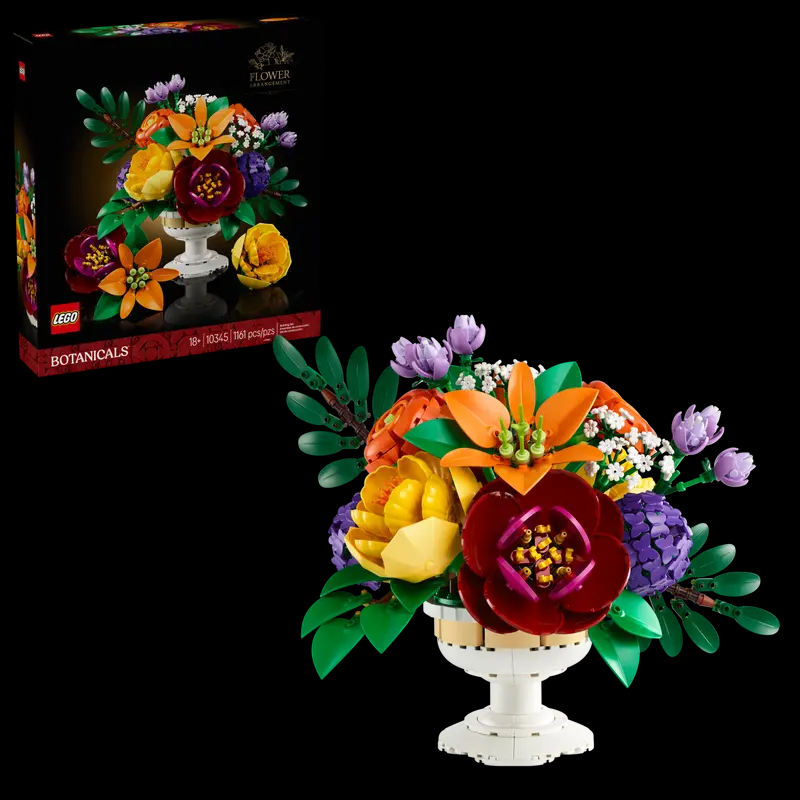 Premium LEGO floral centerpiece