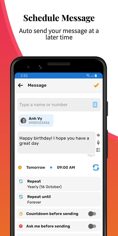 Auto Text: Automatic Message应用截图第1张