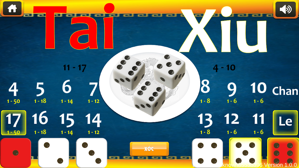 Schermata Tai Xiu 3D 2020 1