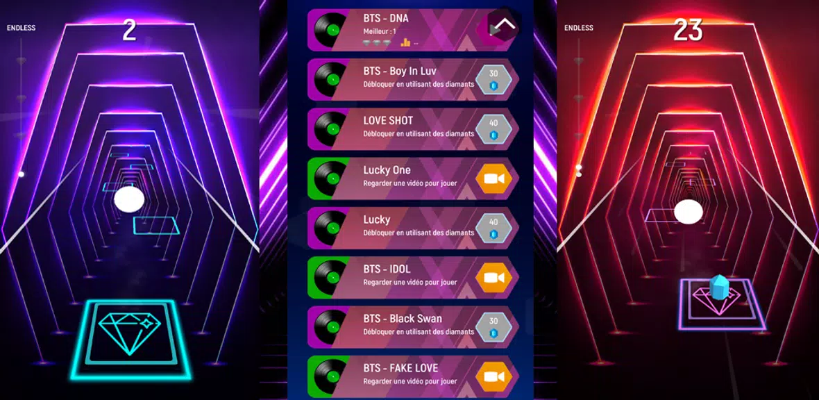 Schermata Tiles Hop : BLACKPINK KPOP EDM 1
