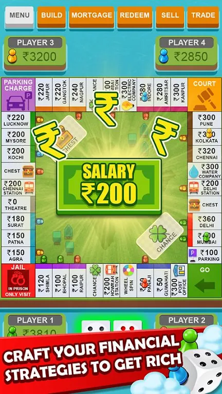 Vyapari Game : Business Dice Board Game ဖန်သားပြင်ဓာတ်ပုံ 3