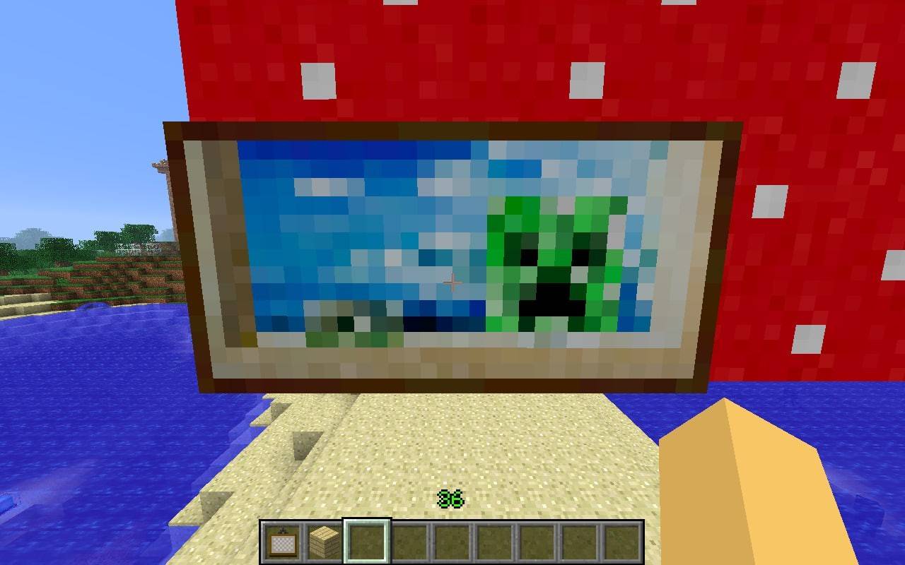 Peintures personnalisées dans Minecraft