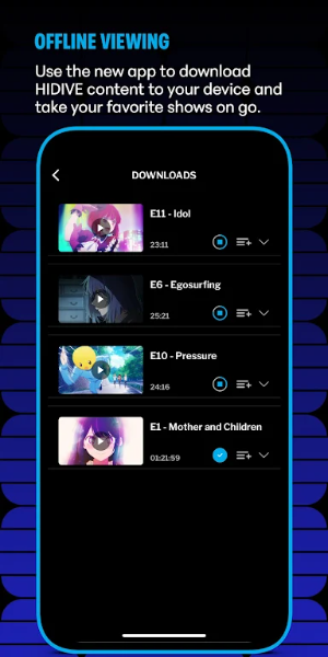 HIDIVE應用截圖第2張