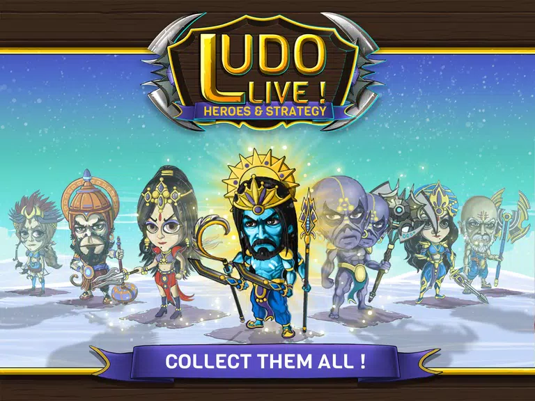 Ludo Live! Heroes & Strategy ဖန်သားပြင်ဓာတ်ပုံ 0