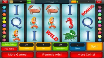 Slots Riches Mermaid Princess Schermafbeelding 2