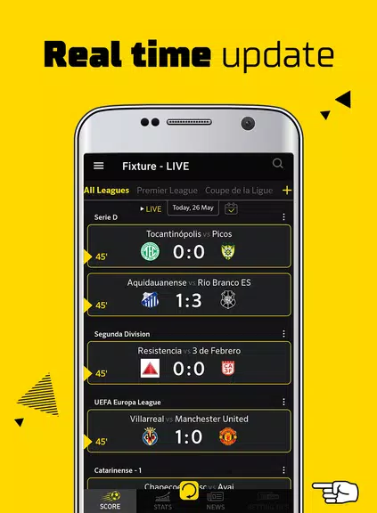 Live Score: football scores应用截图第1张