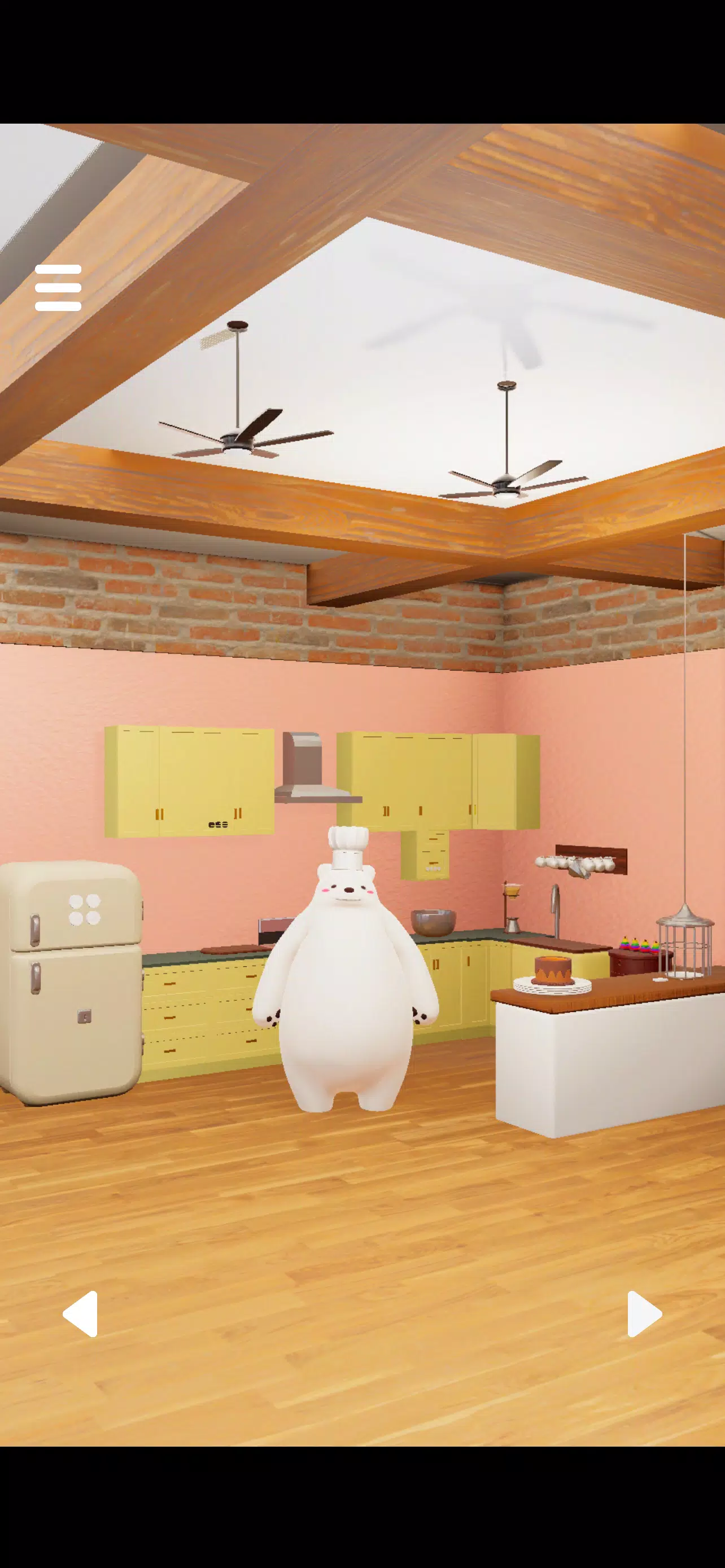 脱出ゲーム　ペンギンくんとシロクマのかわいいケーキ屋さん Captura de pantalla 3