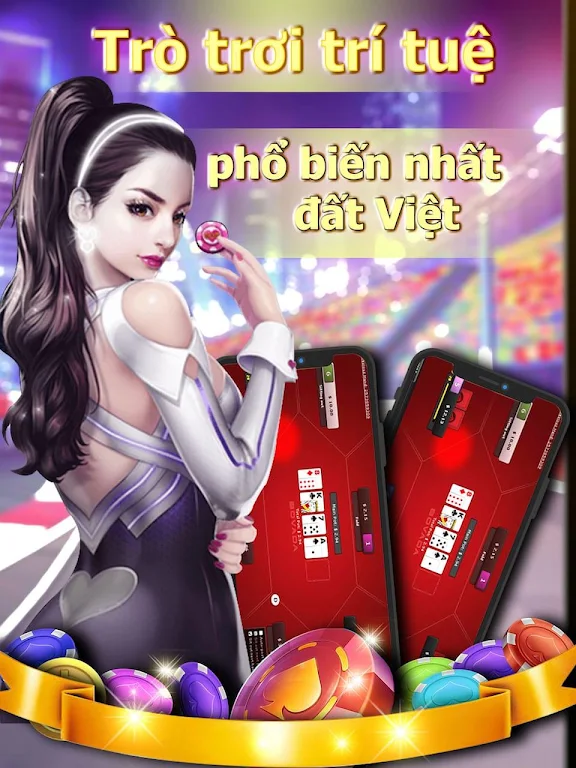 Tiến Lên: Tien len mien nam, tien len - OFFLINE স্ক্রিনশট 1