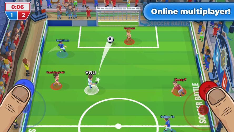 Soccer Battle ภาพหน้าจอ 0