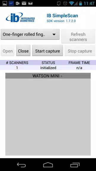 IBSimpleScan Скриншот 1