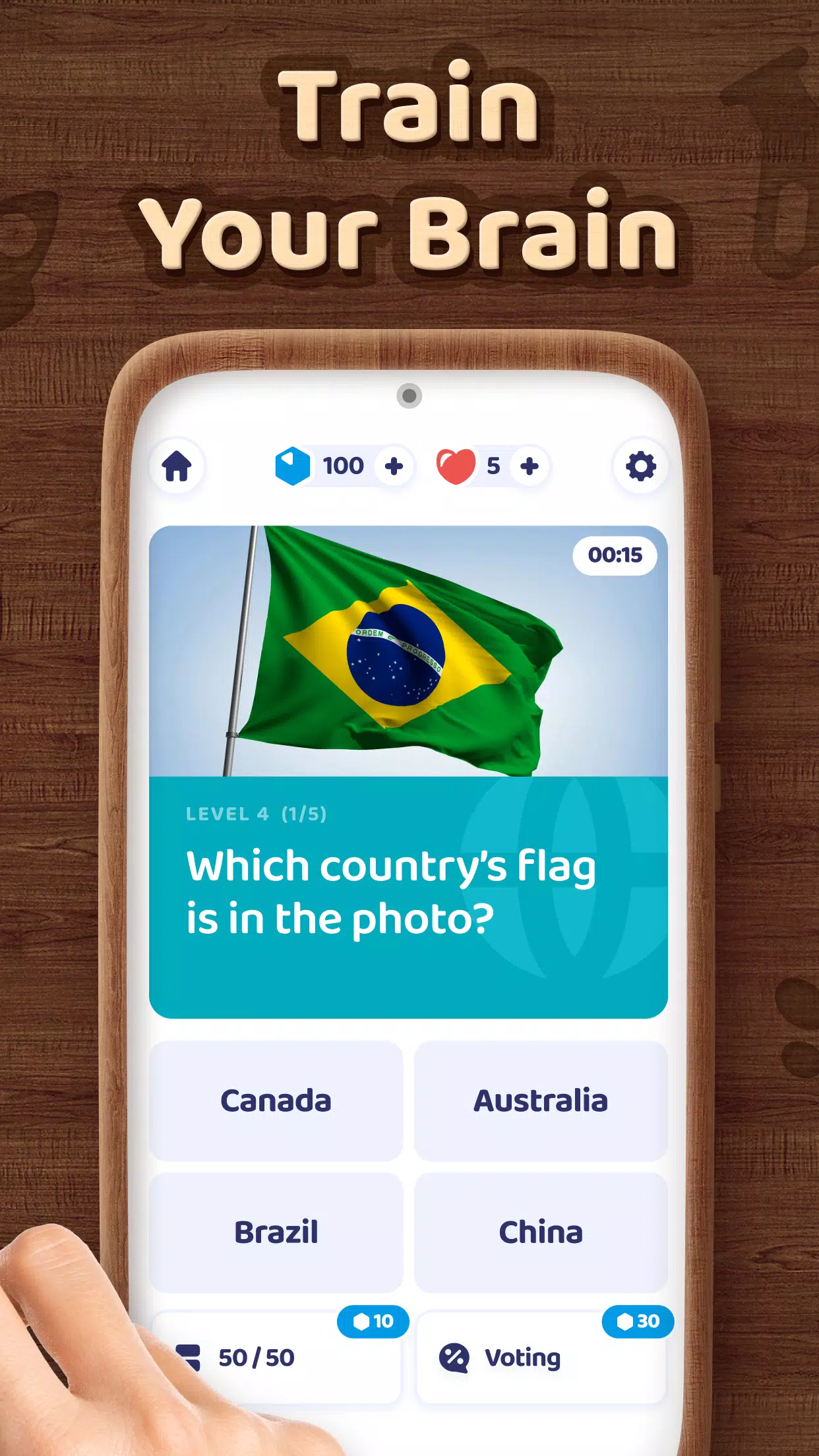 Brain Blitz Trivia－Quiz Test应用截图第1张