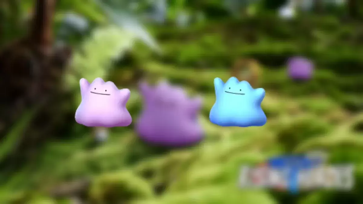 Pokemon မှတောက်ပသော Ditto သည်၎င်း၏ပုံမှန် Sprite နှင့်အတူသွားပါ
