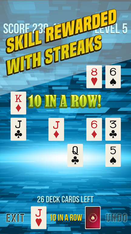 Pyramid Solitaire Supreme Captura de pantalla 3