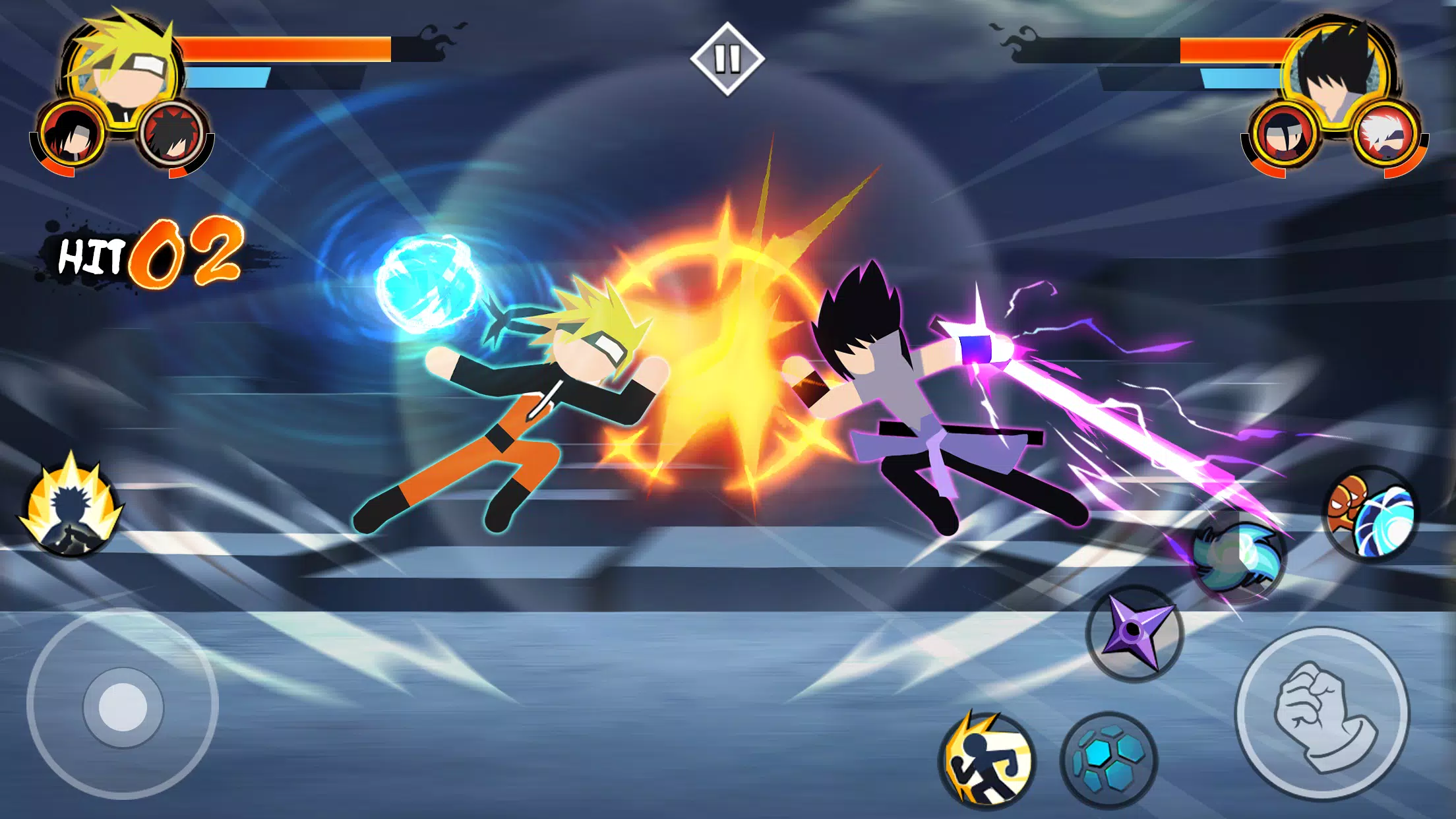 Stick Ninja - 3v3 Battle應用截圖第0張