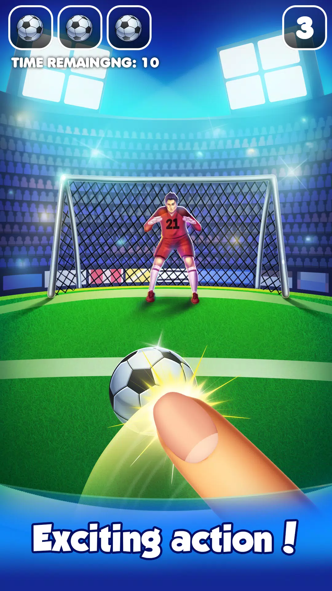 Flick Football : Soccer Game应用截图第0张