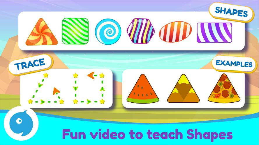 Colors & shapes learning Games应用截图第2张