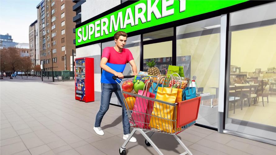 Supermarket Factory Simulator Captura de pantalla 0