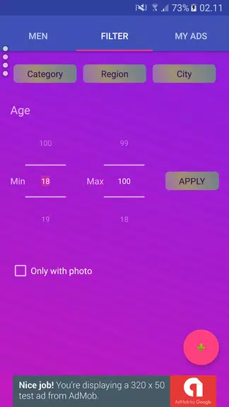 Gay Personal Ads - Men Dating Schermafbeelding 1