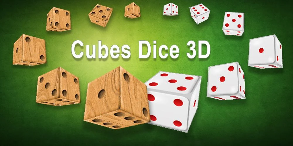 Cubes Dice 3D ဖန်သားပြင်ဓာတ်ပုံ 0