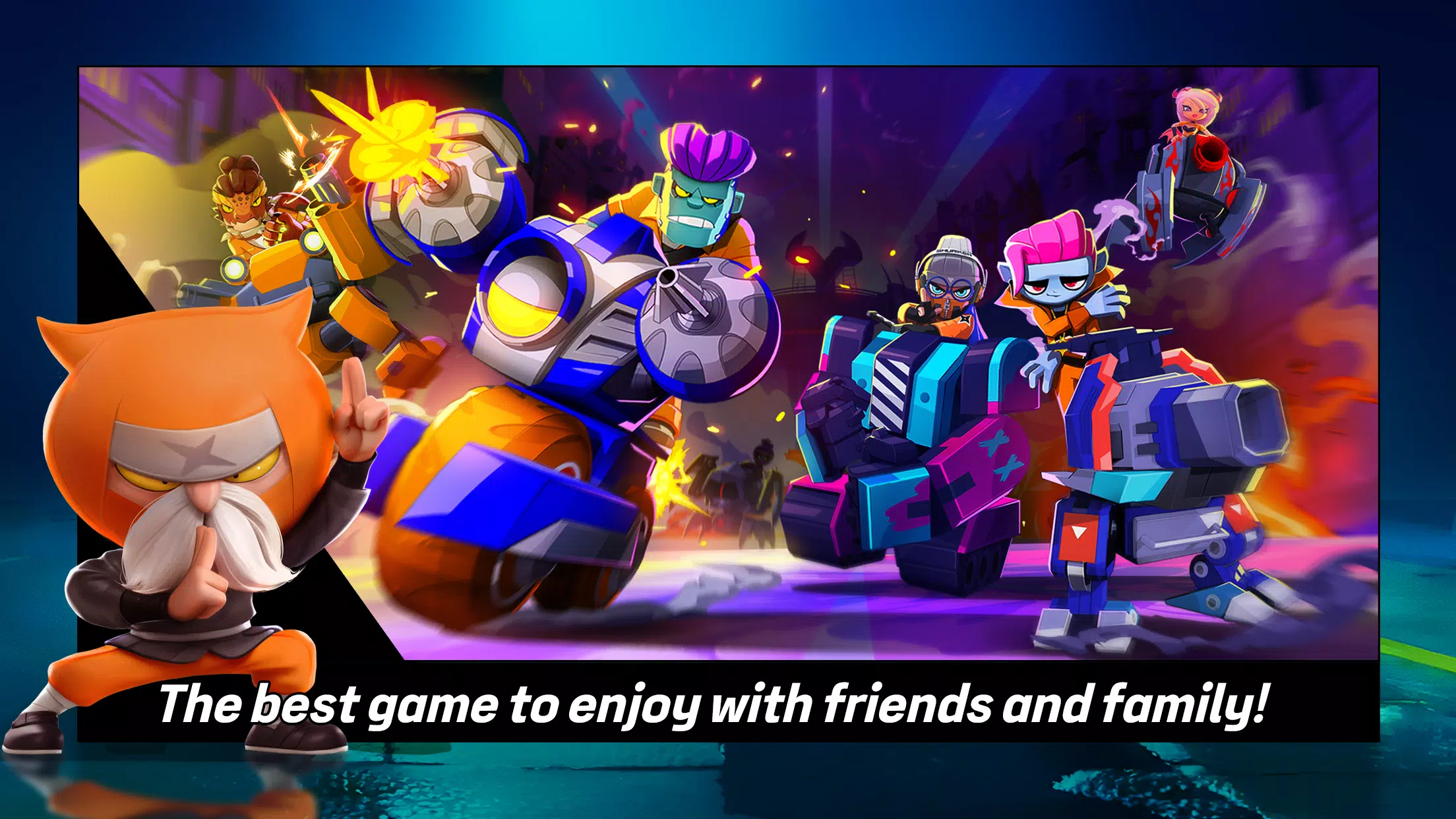 Villains: Robot BattleRoyale ဖန်သားပြင်ဓာတ်ပုံ 1