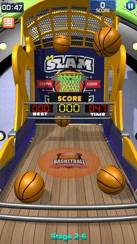 Flick Basketball Stages Captura de pantalla 2