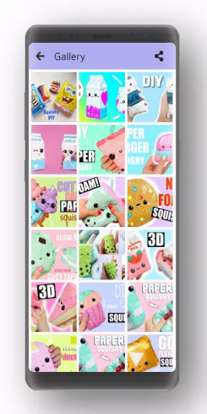Paper Squishy Ideas Captura de tela 1