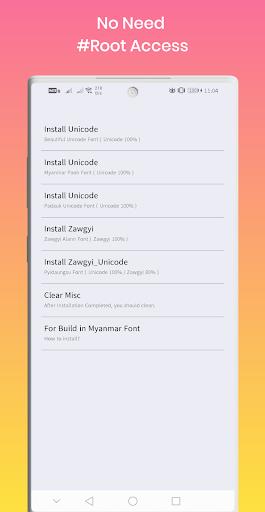 Unicode ⇄ Zawgyi Скриншот 1