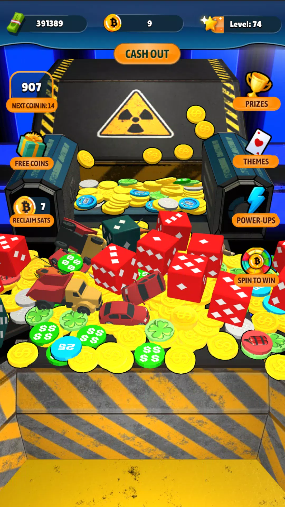 Bitcoin Pusher Скриншот 2