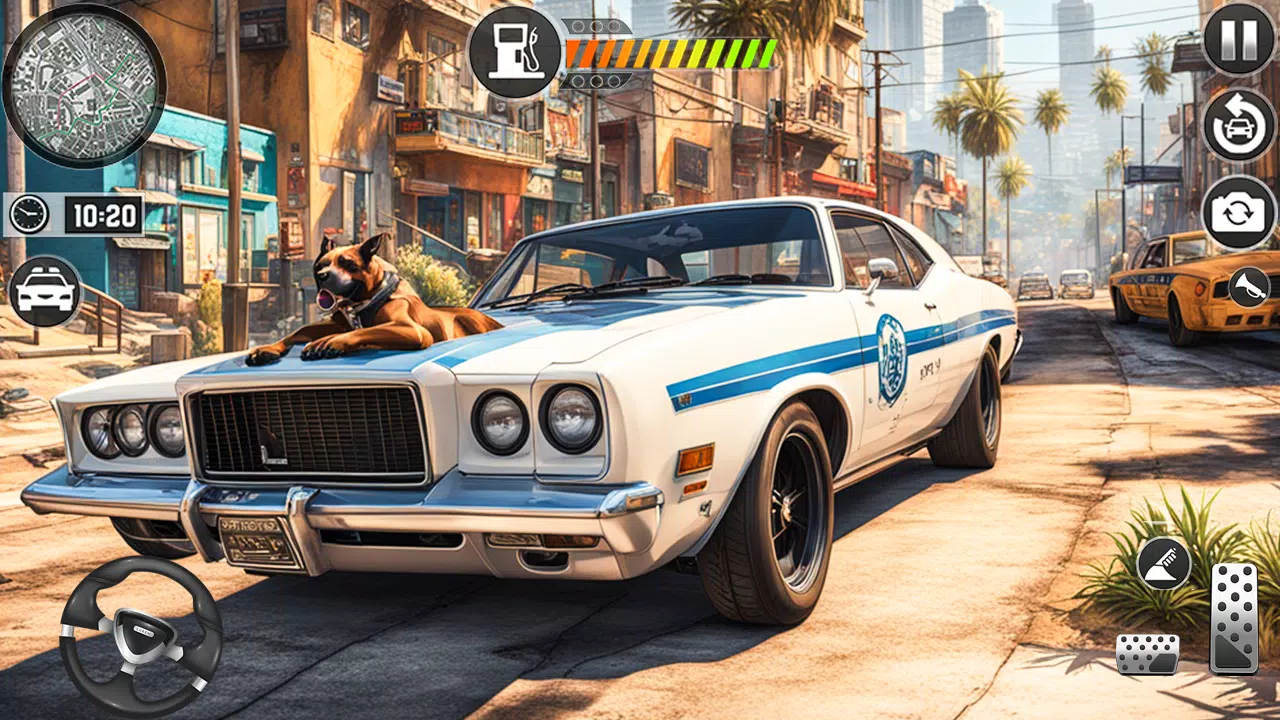 Luxury Police Car Parking Game Zrzut ekranu 3