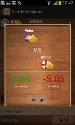 Nine Men's Morris Multiplayer Captura de tela 1