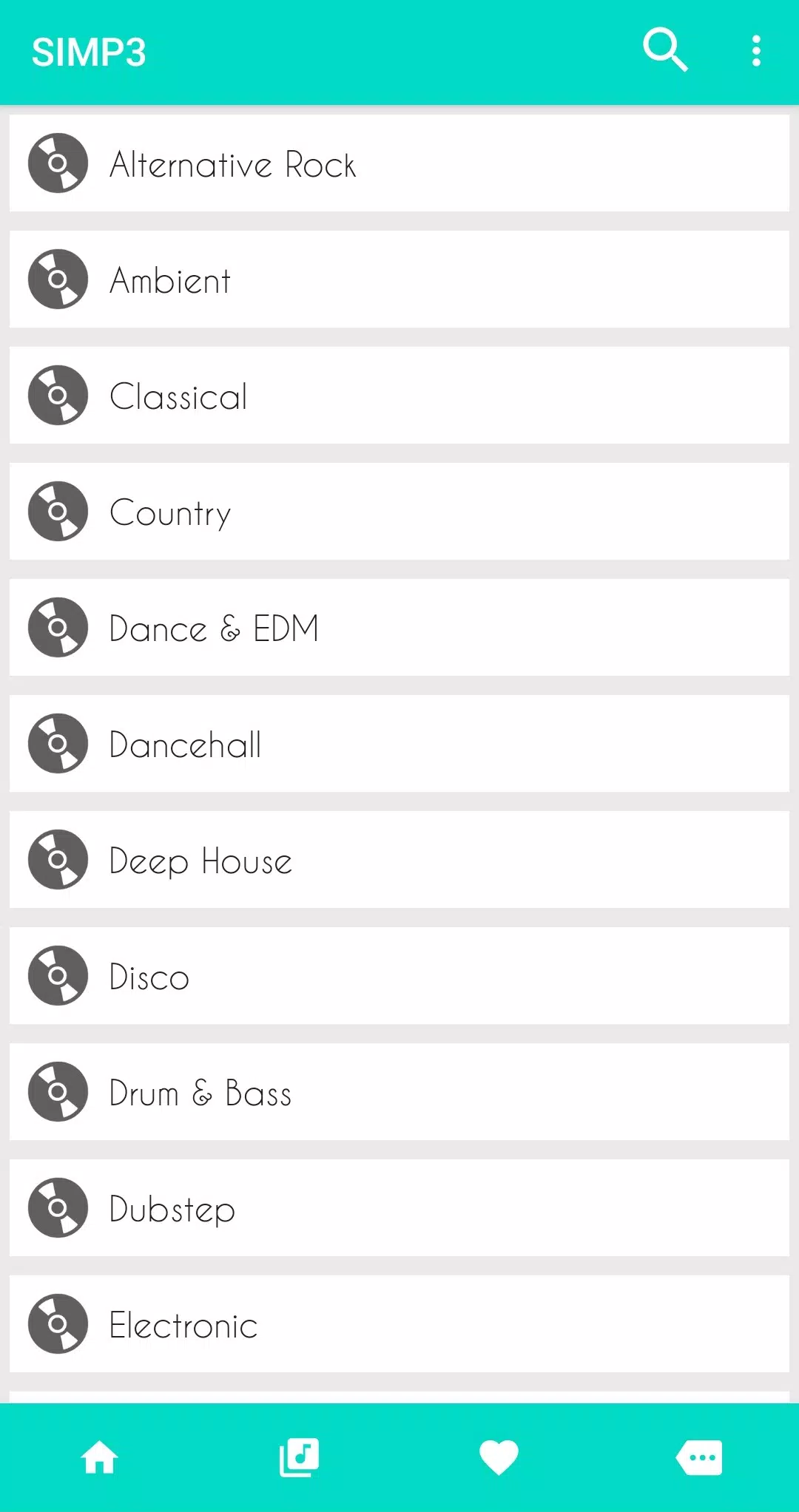 SIMP3 - Download Free Music Ảnh chụp màn hình 1
