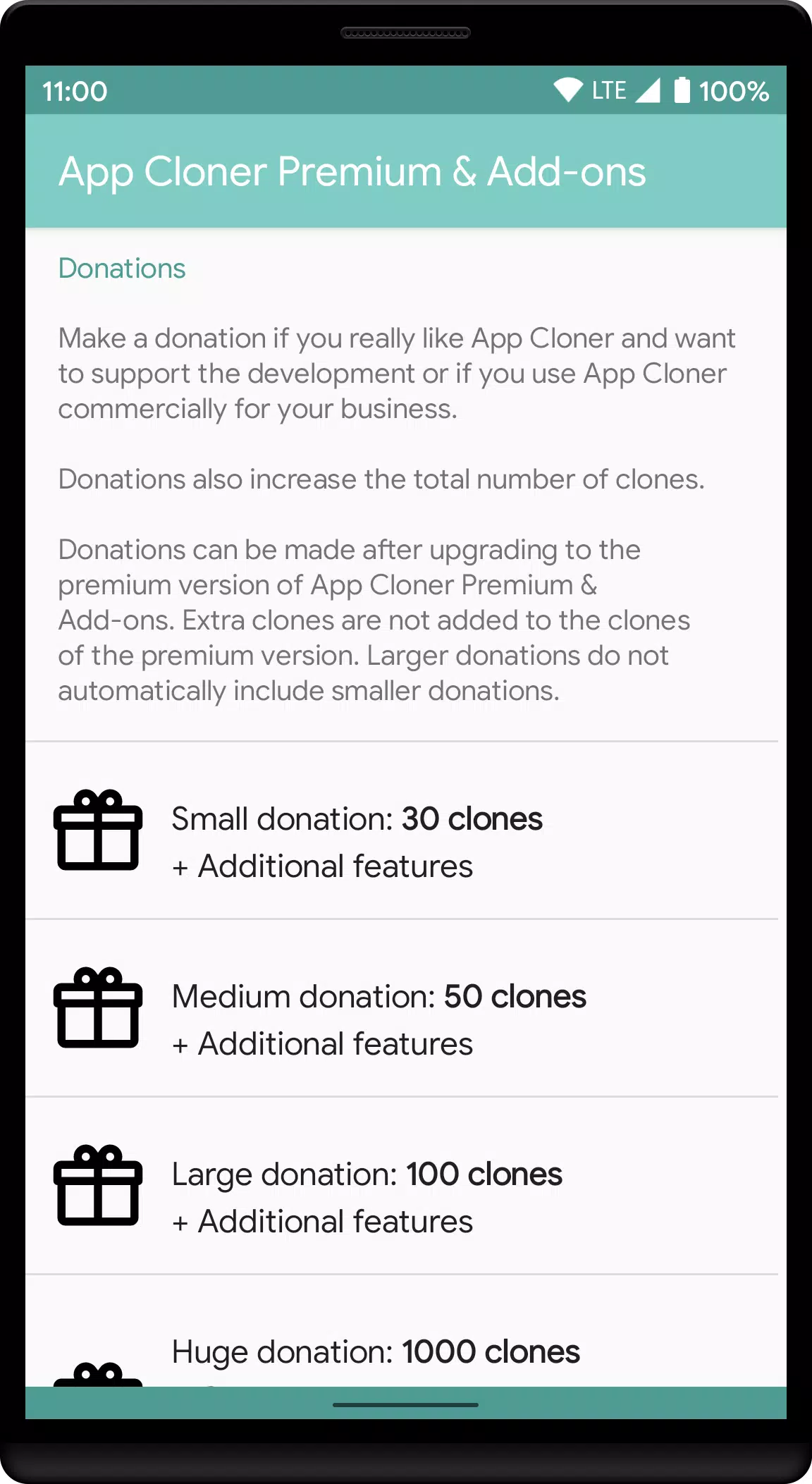 App Cloner Premium & Add-ons Ekran Görüntüsü 1