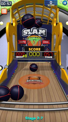 Flick Basketball Stages Captura de pantalla 3