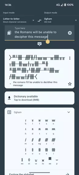 Schermata Write in Runic (Runes writer) 3