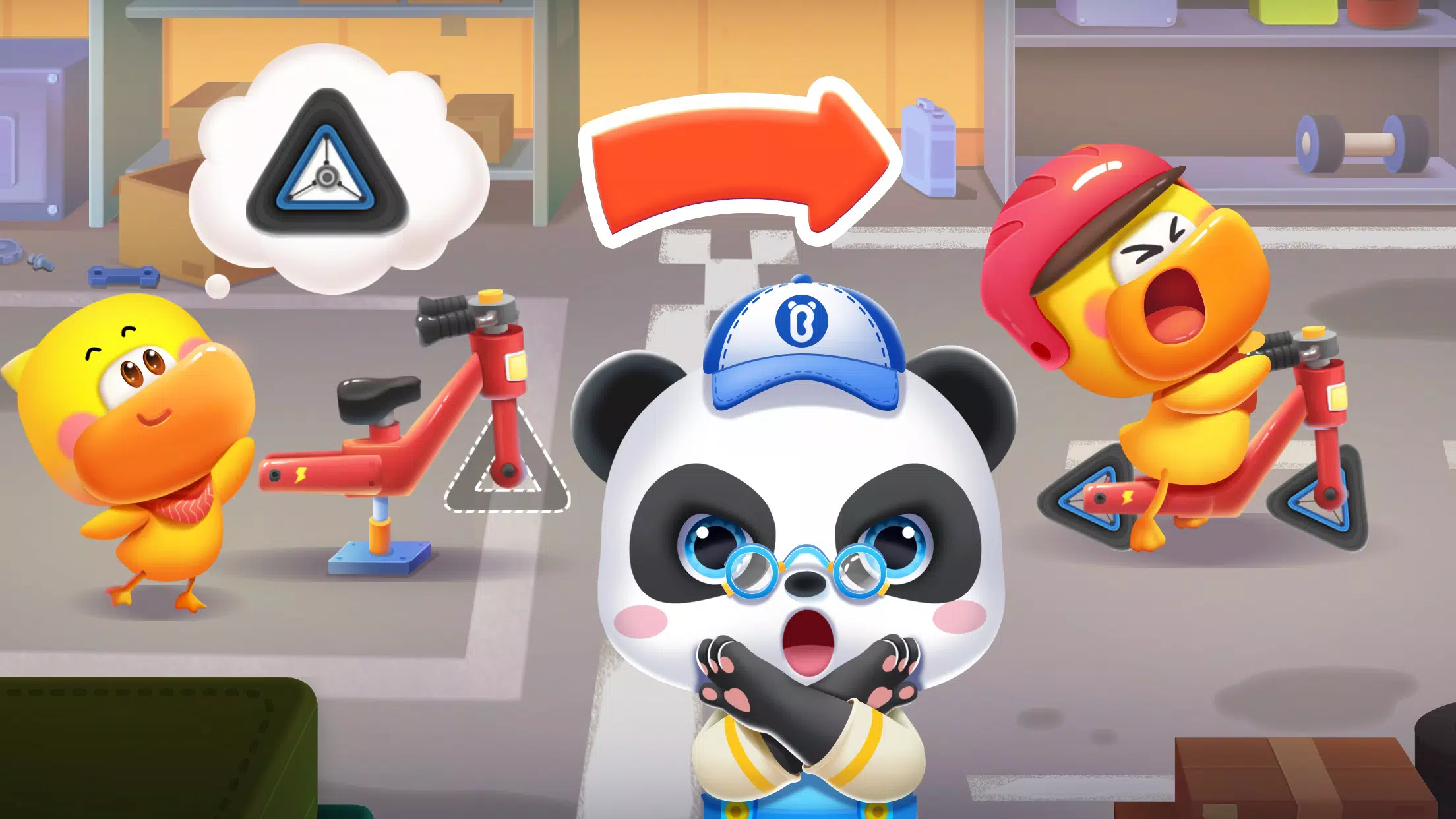 Baby Panda's Kids School Captura de tela 2
