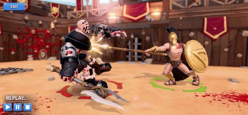 Gladiator Heroes ဖန်သားပြင်ဓာတ်ပုံ 0