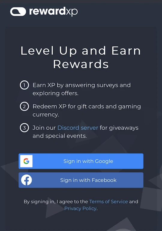 Reward XP স্ক্রিনশট 0