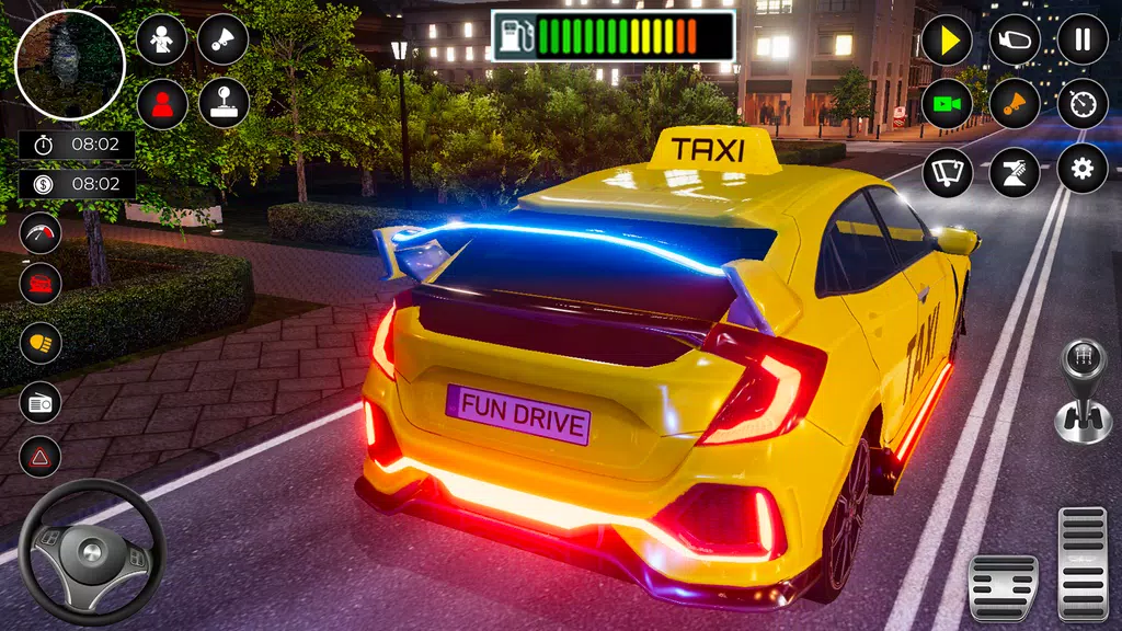 Crazy Car Driving: Taxi Games應用截圖第1張