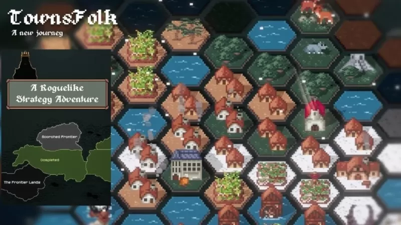 “ Townsfolk：小像素化的Roguelike從小小鎮創作者發射”