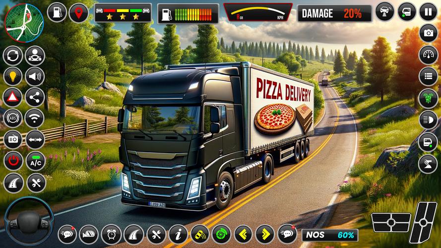 Truck Simulator: Driving Games 스크린샷 1