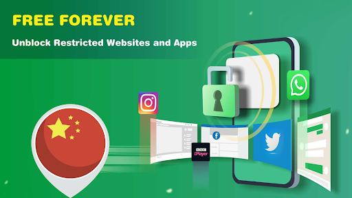 China VPN Proxy - Unlimited Super Fast VPN स्क्रीनशॉट 1